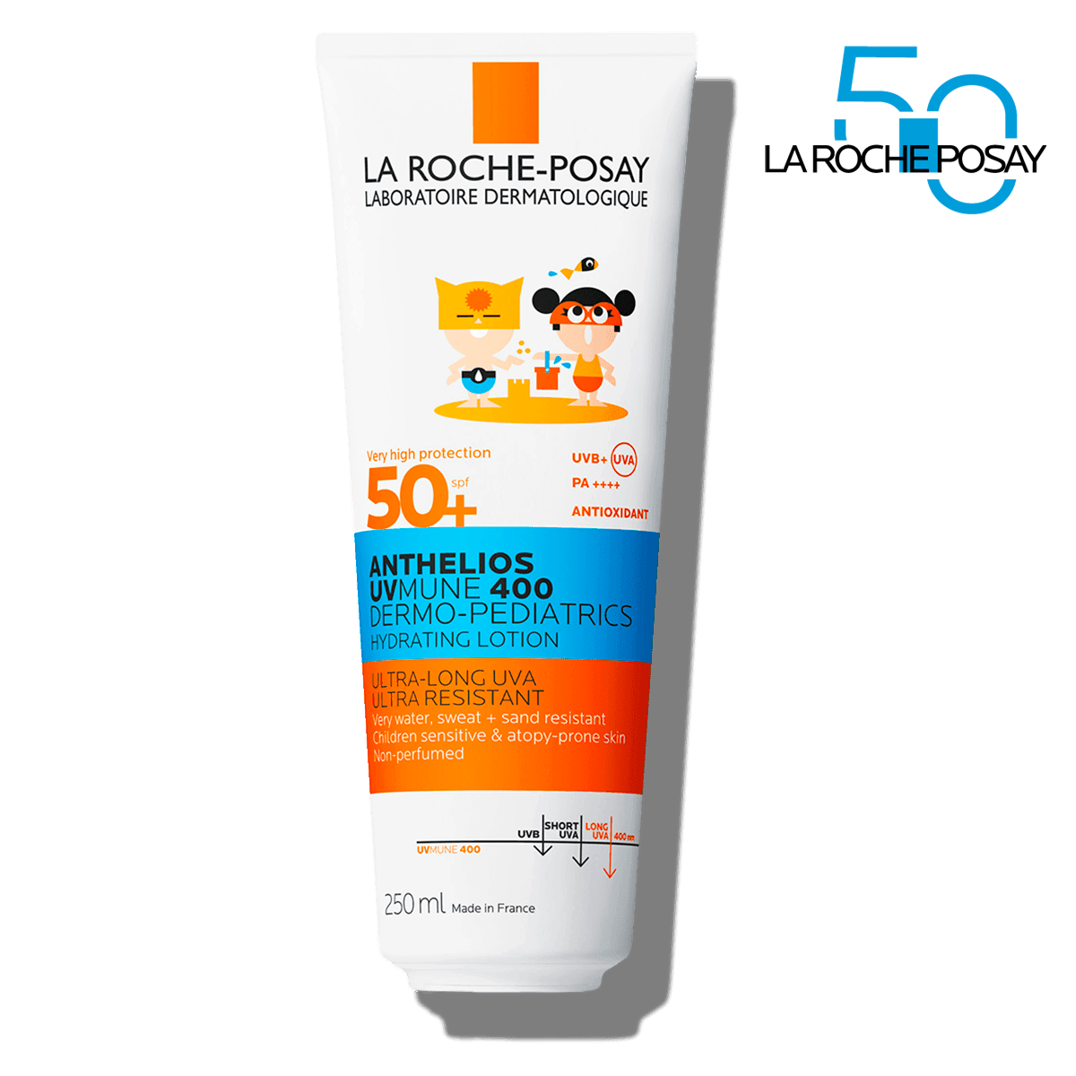 ANTHELIOSUVMUNE 400DERMO-PEDIATRICS LOCIÓN HIDRATANTE SPF 50+