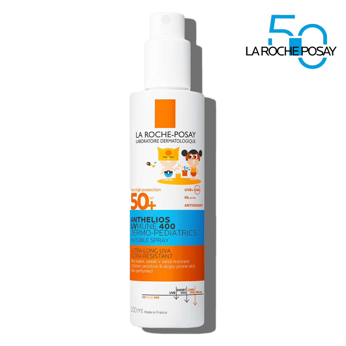 ANTHELIOSUVMUNE 400DERMO-PEDIATRICS SPRAY INVISIBLE SPF50+