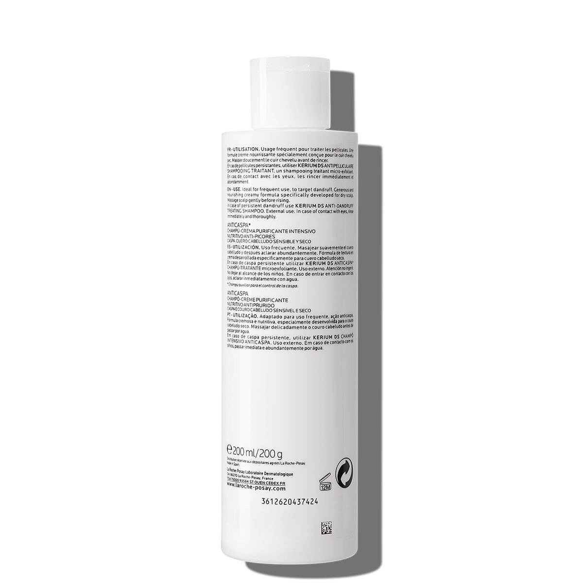 La Roche Posay ProductPage Kerium Anti Dandruff Cream Shampoo 200ml 34
