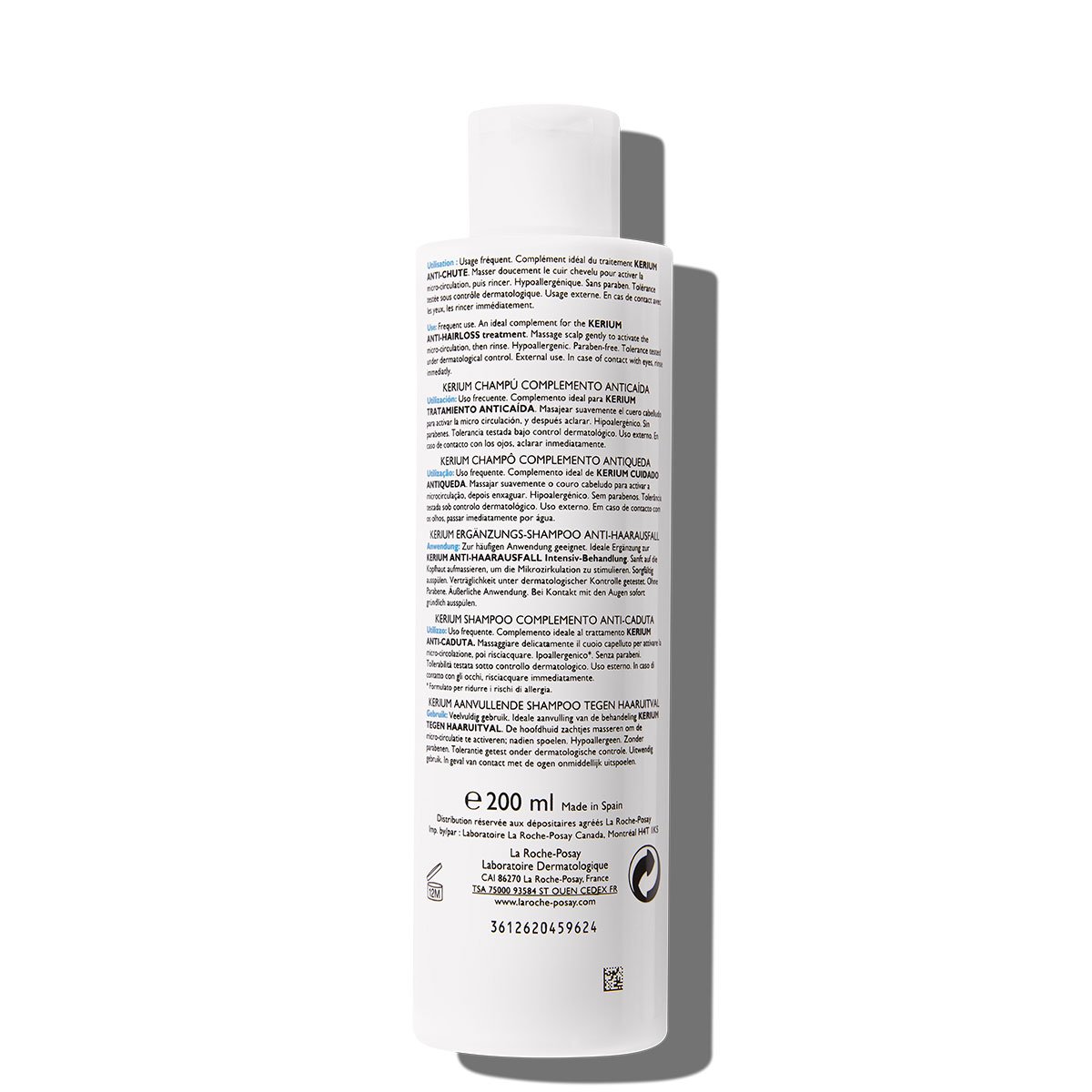 La Roche Posay ProductPage Kerium Anti Hairloss Shampoo 200ml 33378724