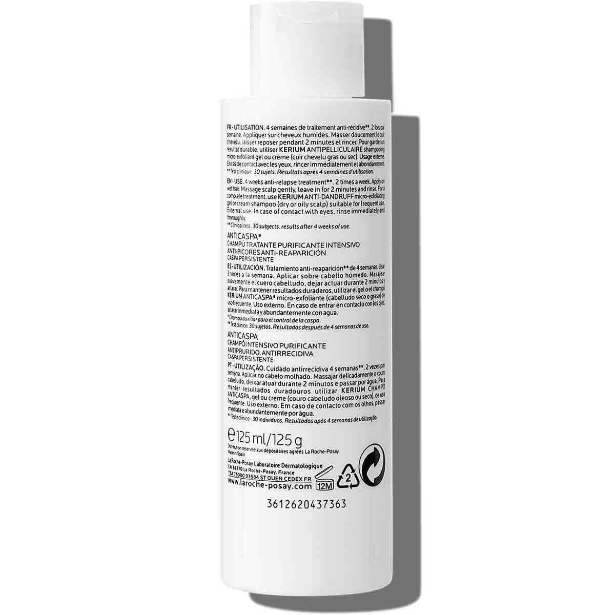 La Roche Posay ProductPage Kerium DS Anti Dandruff Treating Shampoo 12
